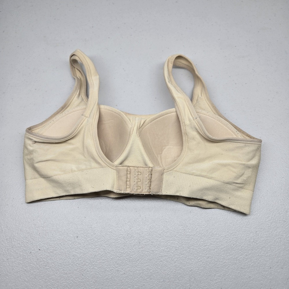 Underoutfit Women Bra S Beige 457 T Shirt Wireless Knit Seamless READ - Picture 2 of 9